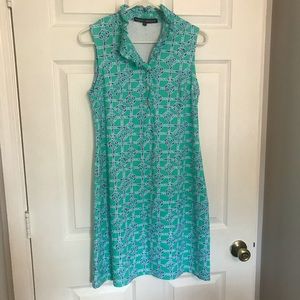 Barbara Erickson Sleeveless Preppy Dress